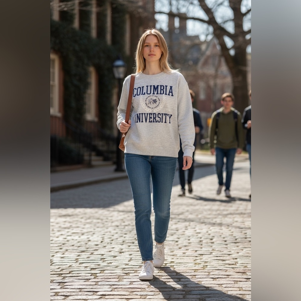 Columbia University Gray Sweatshirt